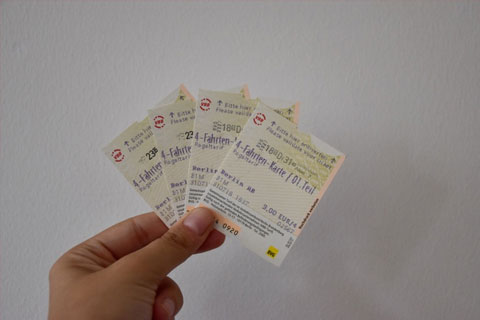 Tickets de transporte Berlín
